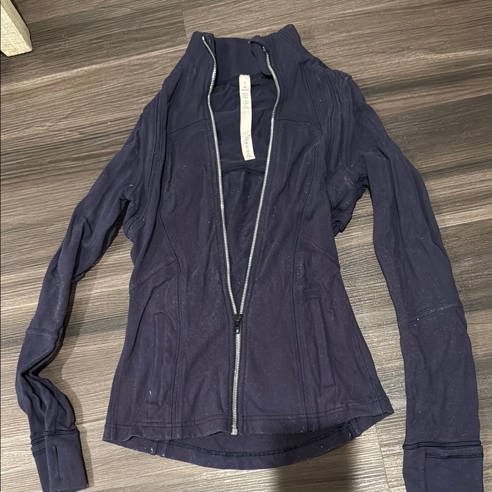 Navy lululemon define jacket